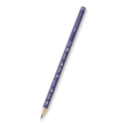 Grafitová tužka Faber-Castell Dinosaurus HB, modrá