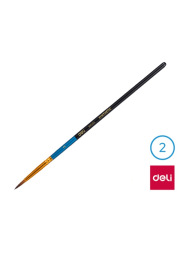 Štětec syntetický kulatý č.  2 DELI EC408-2