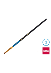 Štětec syntetický plochý č.  3 DELI EC409-3