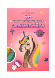 3D kartonová stavebnice CONCORDE Jednorožec