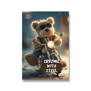 Školní sešit MAR-MAR Premium Teddy Bear 2026 - A4, linkovavý