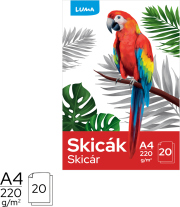 Skicák A4 20l LUMA