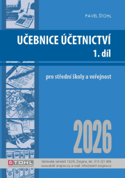 Učebnice Účetnictví 2026 - 1. díl