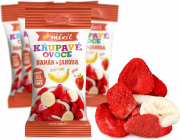 Křupavé ovoce do kapsy - Banán & Jahoda