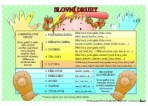 U sloves určujeme/ + Slovní druhy ohebné a neohebné (karta)