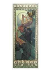 Pohled Alfons Mucha – Pole Star, dlouhý