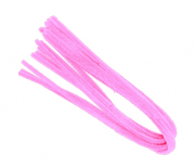 Drátek žinylka 500 x 8mm 10ks - růžový LUMA