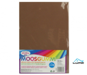 Moosgummi A4 hnědá Luma, 10ks