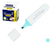 Zvýrazňovač Centropen 6252 modrý pastelově, plochý