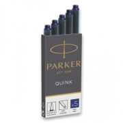 Parker inkoustové bombičky modré 5 ks